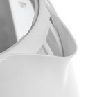 Чайник электрический Centek CT-0044, пластик, 1.8 л, 2200 Вт, белый - Фото 4