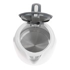 Чайник электрический Centek CT-0044, пластик, 1.8 л, 2200 Вт, белый - Фото 5