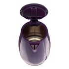 Чайник электрический Centek CT-0048, пластик, 1.8 л, 2200 Вт, фиолетовый - Фото 4