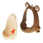 Писсуар детский «Лягушка», цвет коричневый - Фото 3