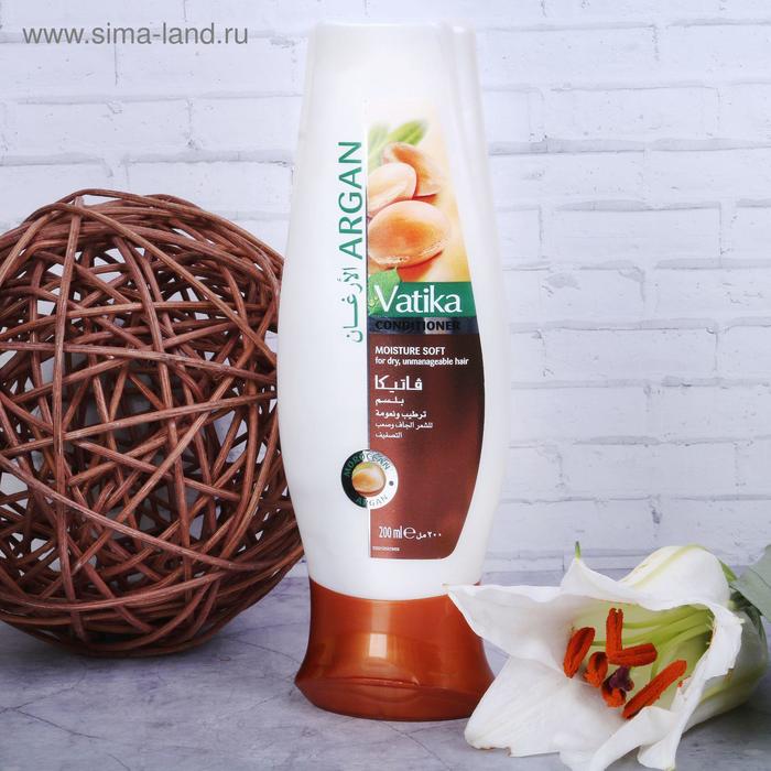 Кондиционер для волос Dabur VATIKA ARGAN «Мягкое увлажнение», 200 мл 15587