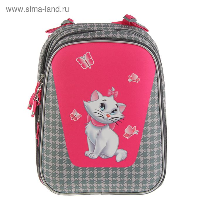 Рюкзак каркасный Disney Marie Cat Com Style 38*29*17см, эргономичная спинка - Фото 1