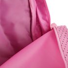 Рюкзак школьный эргономичная спинка для девочки Jack&Lin 40*28*18 «Зайка Лин» розовый/чёрный JL-112016-2 - Фото 6