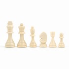 Шахматы деревянные большие "Дракон", настольная игра 40х40 см, король h-9 см, пешка h-4.5 см - фото 4572707