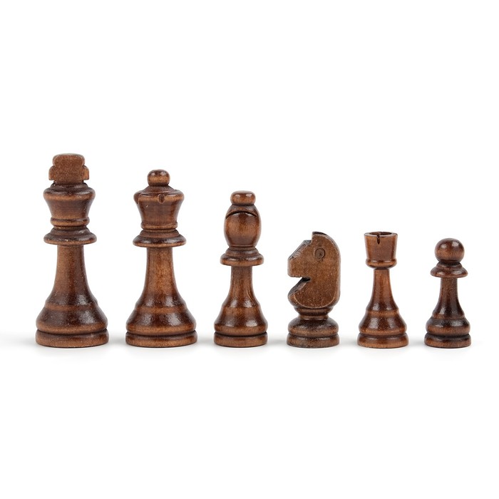 Шахматы деревянные 40 х 40 см "Дракон", король h-9 см, пешка h-4.5 см - фото 1884785699