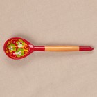 Ложка деревянная «Краснушка», чайная, хохлома, МИКС - Фото 3