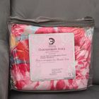 Плед "Этель корал" 1,5 сп. Пионы 150х200 см, 100% п/э, корал-флис, двухсторонний 210 гр/м² - Фото 3