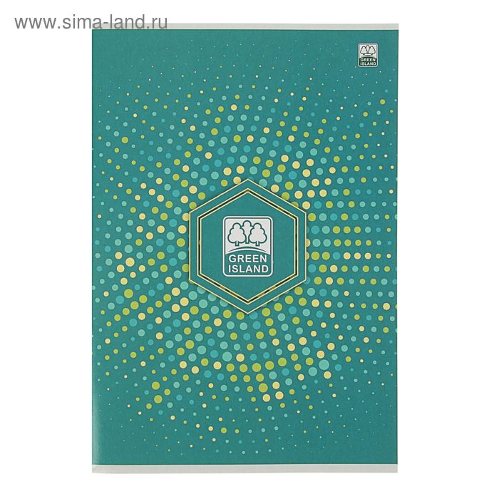 Тетрадь А4 80 листов клетка Dot Pattern, обложка картон хромэрзац, МИКС - Фото 1