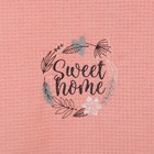 Полотенце вафельное "Sweet home" 70*140 см, 200 г/м, 100% хл - Фото 2