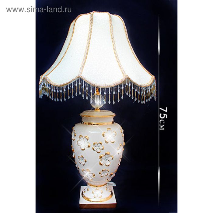 Настольная лампа Lenardi, высота 75 см - Фото 1