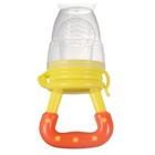 Ниблер для прикорма, от 5 мес., с силиконовой сеточкой, размер М, желтый - Фото 11