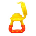 Ниблер для прикорма, от 5 мес., с силиконовой сеточкой, размер М, желтый - Фото 12