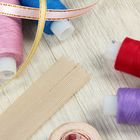 Молния "Спираль", №3, неразъёмная, потайная, 20см, цвет слоновая кость - Фото 3