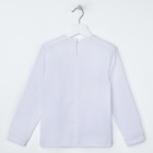 Блузка с воланами для девочки "Лика" , рост 134-140 см, цвет белый БШЛ - Фото 3