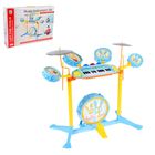 Барабанная установка с синтезатором «Зайчата» - Фото 1