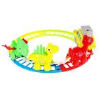 Железная дорога «Веселый поезд», работает от батареек, звуковые эффекты - Фото 2