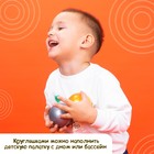 Шарики для сухого бассейна с рисунком, диаметр шара 7.5 см, набор 50 штук, цвет металлик - Фото 6