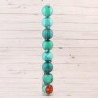 Ёлочные игрушки «Изумруд ассорти», шары новогодние, d=6 см, набор 8 шт., зелёный - Фото 4