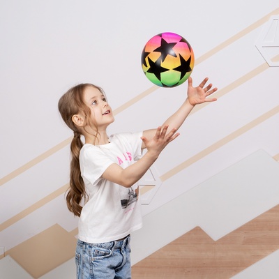 Мяч детский «Звёздочки», d=22 см