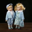 Кукла коллекционная "Парочка губки бантиком. Алёна и Стас" (набор 2 шт) 30 см - Фото 1