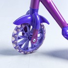 Самокат детский "София Прекрасная" 2017 музыка, свет, три колеса PVC d=130/110 мм - Фото 4