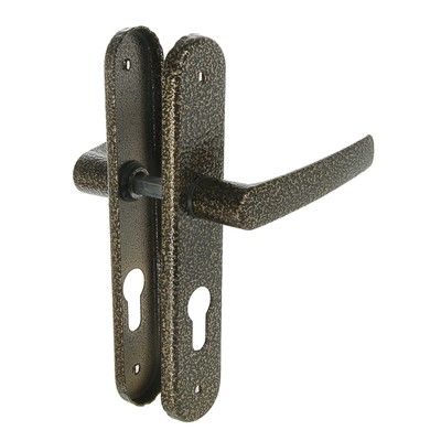 Замок врезной «Птимаш» 3 В4-3.08, м/о 55 мм, с ручкой, 4 ключа, цвет бронза