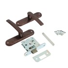 Защелка дверная "Птимаш" Димитровград ЗЩ1.45, цвет медь - фото 22614283