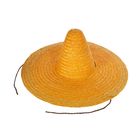 Карнавальная шляпа "Сомбреро", р-р 56-58, цвета МИКС - Фото 1