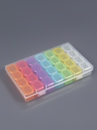 Органайзер для хранения мелочей, 28 ячеек, 17.5×10.5×2.5 см, разноцветный - Фото 4