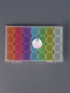 Органайзер для хранения мелочей, 28 ячеек, 17.5×10.5×2.5 см, разноцветный - Фото 6