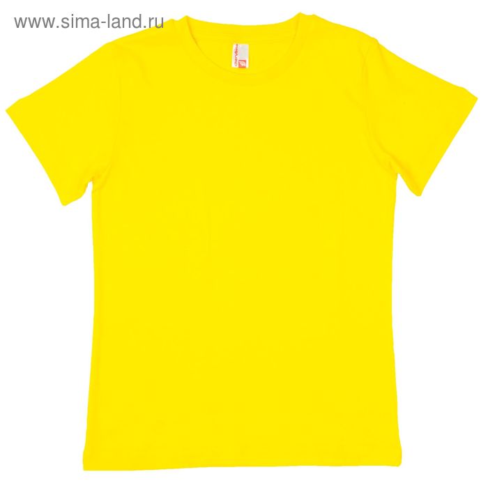 Футболка для мальчика, рост 152 см, цвет жёлтый - Фото 1