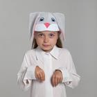 Карнавальная шапка «Заяц», хлопок, велюр, р-р 52-57 - Фото 1