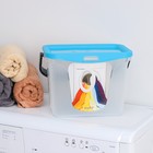 Контейнер для стирального порошка, 6 л, цвет голубая лагуна - Фото 11