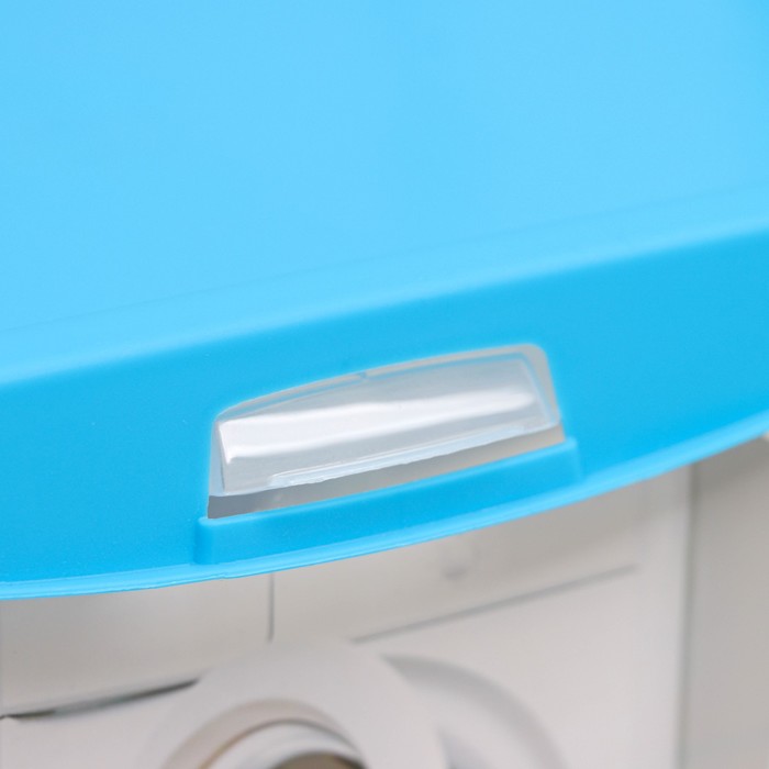 Контейнер для стирального порошка, 6 л, цвет голубая лагуна - фото 1899537975