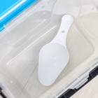 Контейнер для стирального порошка с ручкой, 6 л, голубая лагуна - Фото 5