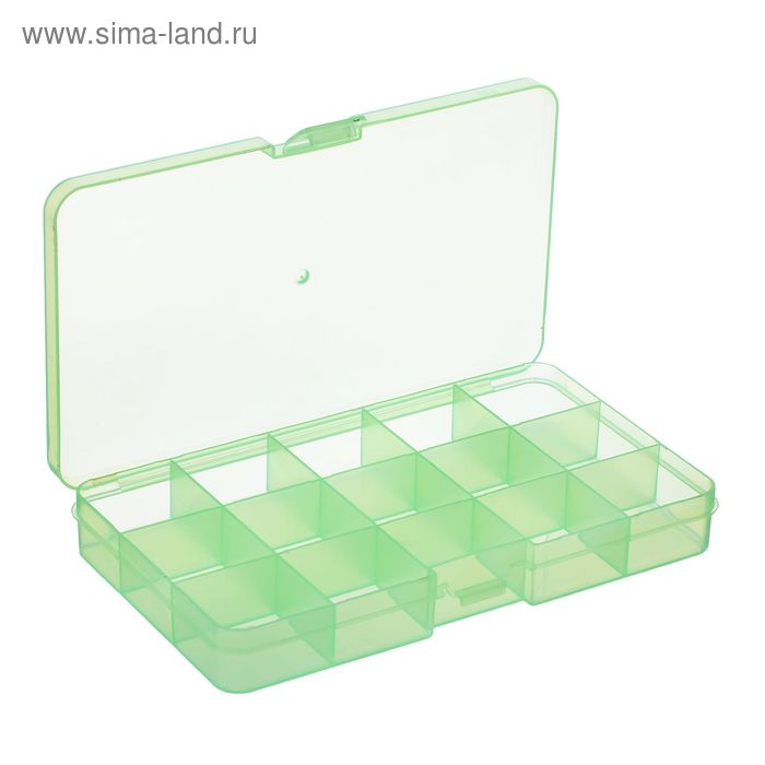 Контейнер для мелочей, цвет салатовый - Фото 1