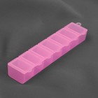 Органайзер для бисера, цвет розовый - Фото 3