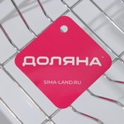 Сушилка для посуды с поддоном Доляна, 38.5×21.5×12.5 см, МИКС - Фото 8