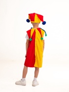 Карнавальный костюм "Арлекин", шапка, безрукавка, 5-7 лет, рост 122-134 см - фото 809628558