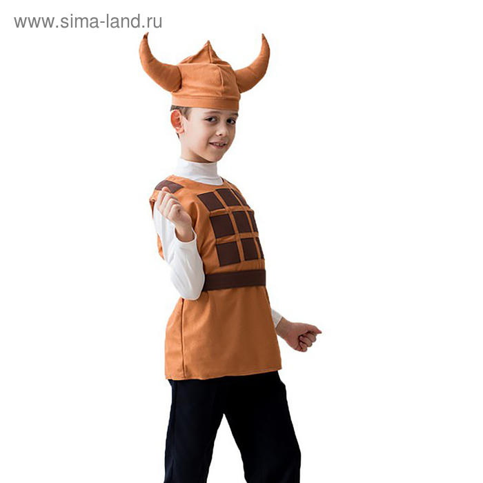 Карнавальный костюм "Викинг", 5-7 лет, рост 122-134 см - Фото 1