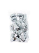 Гайка колесная под ключ 19 мм, 12×1.5 мм, конус, закрытая, хром, фасовка 20 шт. - Фото 4