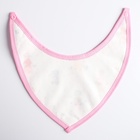 Нагрудник-бандана/слюнявчик для кормления Крошка Я, непромокаемый на кнопке, для девочки, МИКС - Фото 7