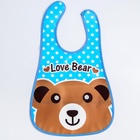 Нагрудник для кормления непромокаемый на липучке, для мальчика, с карманом, МИКС - Фото 12