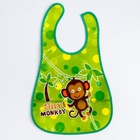 Нагрудник для кормления непромокаемый на липучке, для мальчика, с карманом, МИКС - Фото 3