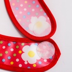 Нагрудник Крошка Я с карманом для девочки, непромокаемый, на липучке, МИКС - фото 67922980