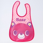 Нагрудник Крошка Я с карманом для девочки, непромокаемый, на липучке, МИКС - Фото 7