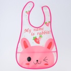 Нагрудник Крошка Я с карманом для девочки, непромокаемый, на липучке, МИКС - Фото 6