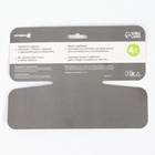 Нагрудник Крошка Я с карманом для девочки, непромокаемый, на липучке - Фото 6