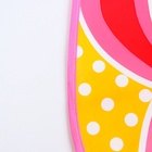 Нагрудник Крошка Я с карманом для девочки, непромокаемый, на липучке, МИКС - фото 67922978