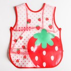 Нагрудник-фартук для кормления непромокаемый на завязках, для девочки, с карманом, МИКС - фото 42832902